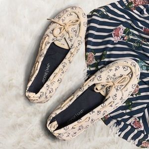 *FREE W/ Any purchase**Ardene Mat Sailor Anchor Print Loafers***